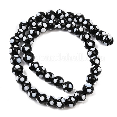 Бусины лэмпворк  LAMP-D002-8mm-01J-1