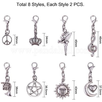 Подвески из сплава &nbsp;HJEW-PH0001-03AS-1