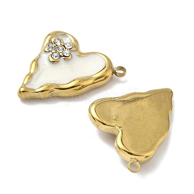 Нержавеющая сталь 304 с эмалированными подвесками из хрустальных страз STAS-G362-03G-1