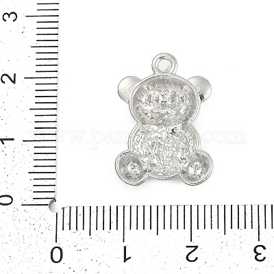 Подвески из сплава с микропаве из стразов FIND-K020-10P-1