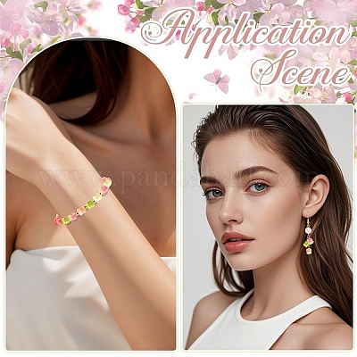 40 шт. 4 вида бусин синтетического коралла&nbsp;CORA-YW0001-04-1