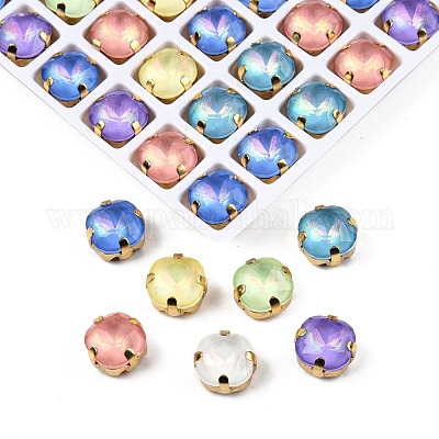 Aurora(jm) пришиваем горный хрусталь RGLA-B002-02A-111JM-1