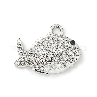 Подвески из сплава и страза PALLOY-P313-12A-P-1