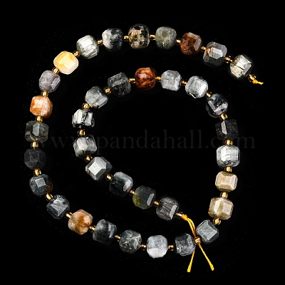 Натуральный орлиный глаз бусы G-K389-A02-01-1