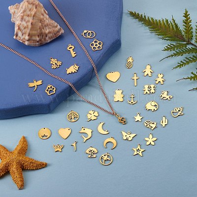 36 шт. 36 подвески из нержавеющей стали 304 sgSTAS-SZ0001-59G-1