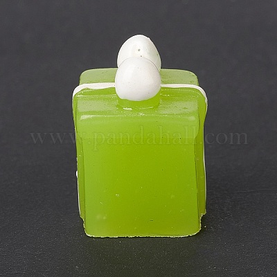 Украшение дисплея статуи из смолы в рождественском стиле DJEW-O002-01H-1