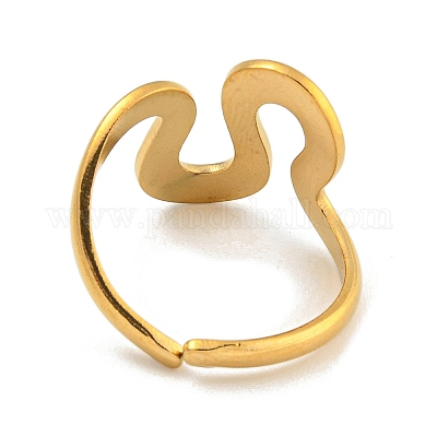 Кольцо из нержавеющей стали 304 RJEW-L125-01G-05-1