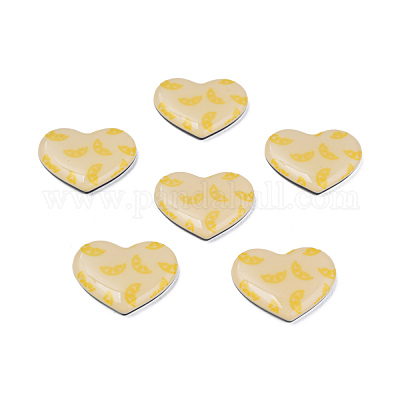 Акриловые кабошоны с принтом KY-N015-201-C01-1