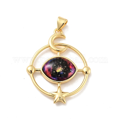 Подвески из непрозрачной смолы KK-G419-14G-06-1