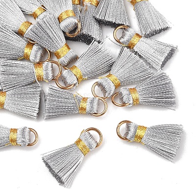 20 шт. украшения из поликоттона (полиэстер-хлопка) ручной работы в виде кисточек FIND-FS0003-27L-1