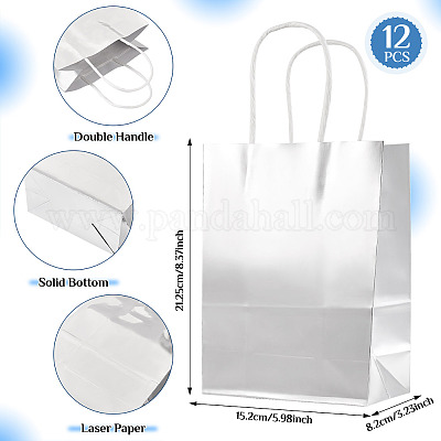 Прямоугольные подарочные пакеты из лазерной бумаги ABAG-TAC0006-44B-1