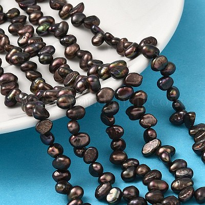 Нити из натурального культивированного пресноводного жемчуга PEAR-I007-03C-02B-1