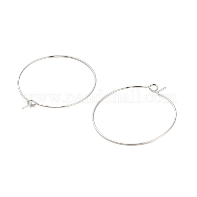 Латунная фурнитура для хооп серег KK-R112-038E-1