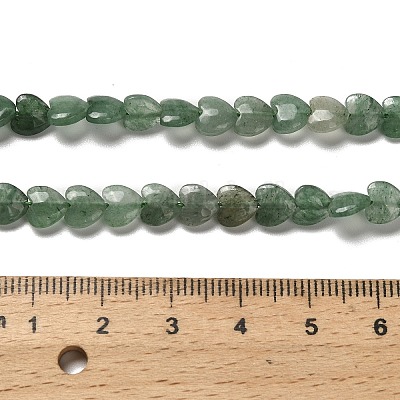 Естественный зеленый авантюрин бисер нитей G-P575-C17-6mm-1