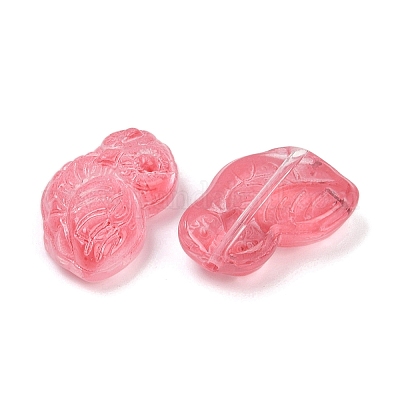 Прозрачные стеклянные бусины DGLA-E004-06I-1