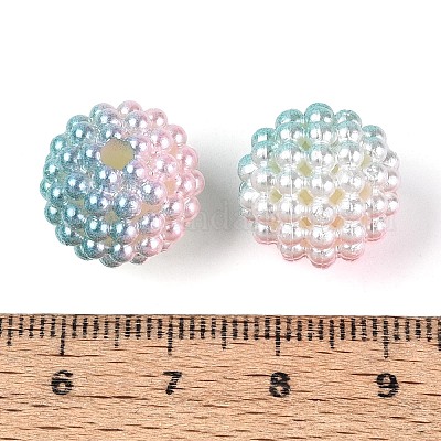 Имитация жемчуга акриловые&nbsp;OACR-T004-15mm-03-1
