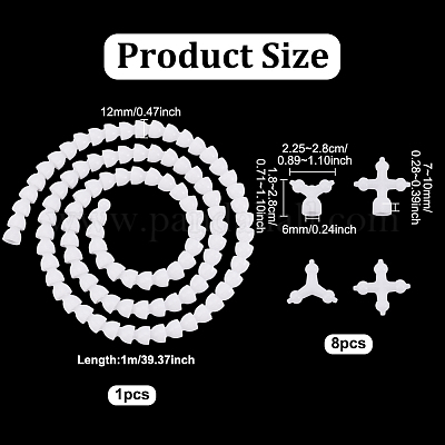 Пластиковая фигурка подвижный скелет AJEW-UN0002-53-1