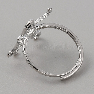 Componenti anello in ottone regolabile&nbsp;FIND-WH0155-002C-1
