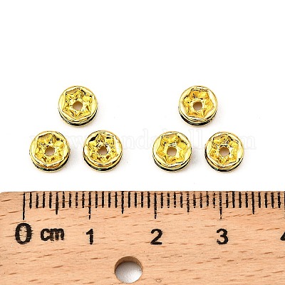 Латунь марки А горный хрусталь Spacer бисер&nbsp;RSB036NF-12G-1