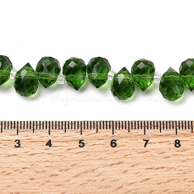 Прозрачные стеклянные бусины GLAA-Z017-01-1