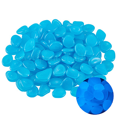 1 набор смоляных светящихся в темноте камешков DJEW-CN0001-40B-1