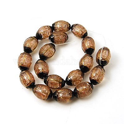 Ручной золотой песок бусины бисер нитей LAMP-G066-M-1