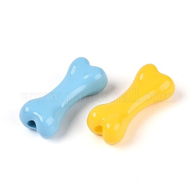 Непрозрачные акриловые бусины с распылением&nbsp;OACR-N156-04-1