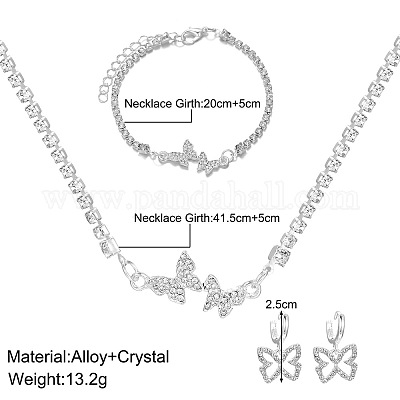Ожерелье из сплава с бабочкой FS-WG7F609-01-1