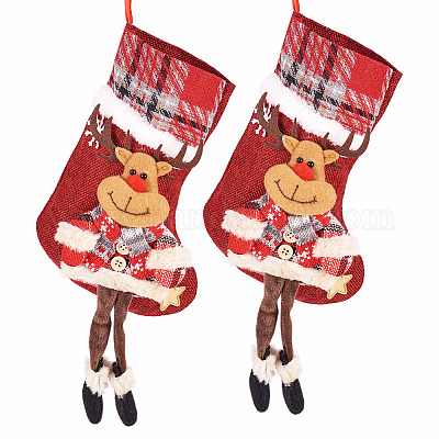 Сумки из нетканого материала на рождественскую тематику ABAG-TAC0001-16A-1