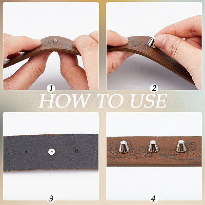 30 шт. конические заклепки из сплава&nbsp;FIND-GF0008-58P-1