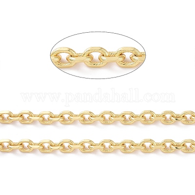 Латунные текстурированные кабельные цепи CHC-G016-08G-1