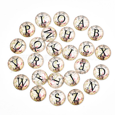 Кабошоны из стекла GGLA-N043-004-1