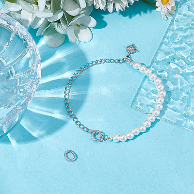 2 шт. 2 стиля s925 застежки-пружинки из стерлингового серебра STER-NB0001-28-1