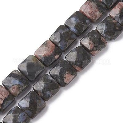 北投石 多面カット 20％OFF北投石 10mm ブレスレット ブラックカラー