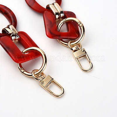 5pcs Oval Spring O Ring Openable Leather Bag Handbag Strap Buckle