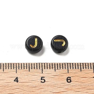 Покрытие непрозрачных акриловых бусин OACR-R005-03J-1