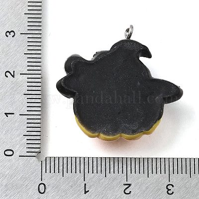 Подвески из непрозрачной смолы на хэллоуин CRES-D318-02B-P-1