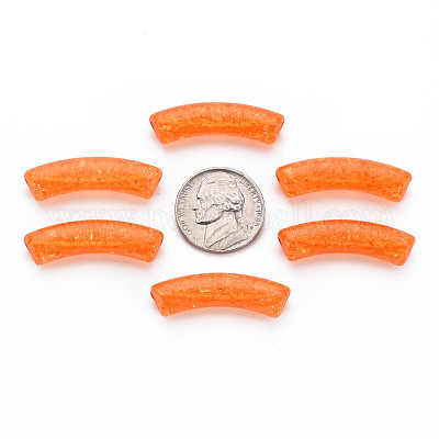 Прозрачных бусин акриловые треск CACR-S009-001A-N84-1