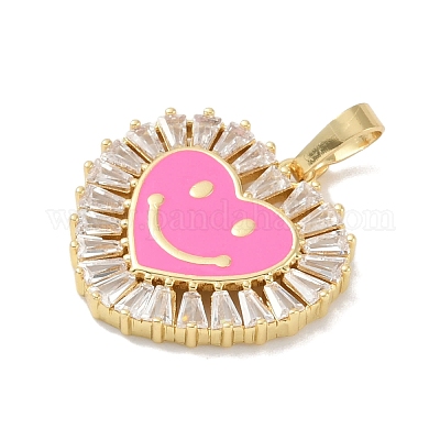 Покрытие стойки латунь микропаве прозрачные подвески из кубического циркония KK-A224-15G-02-1