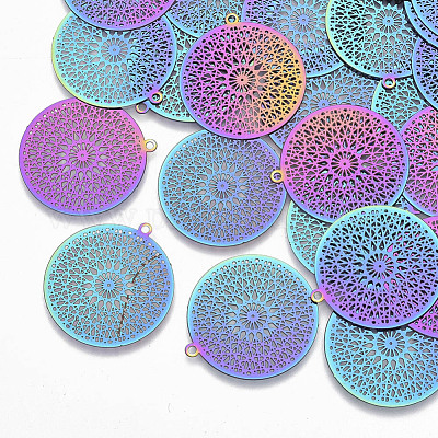 Ионное покрытие (ip) 201 филигранные подвески из нержавеющей стали STAS-R102-16-1