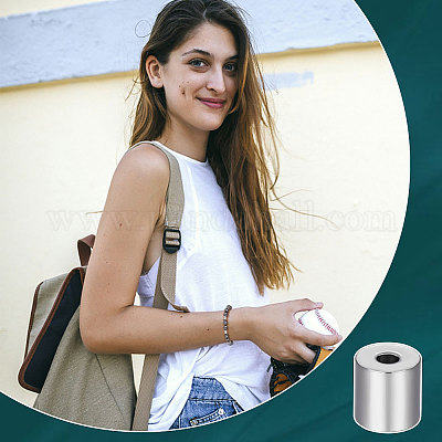 60 шт. 201 бусины из нержавеющей стали STAS-UN0047-53-1