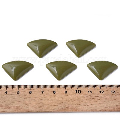 Непрозрачные акриловый кабошоны MACR-S373-144-A11-1