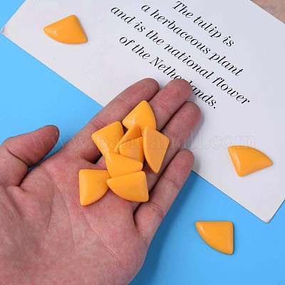 Непрозрачные акриловый кабошоны MACR-S373-144-A07-1