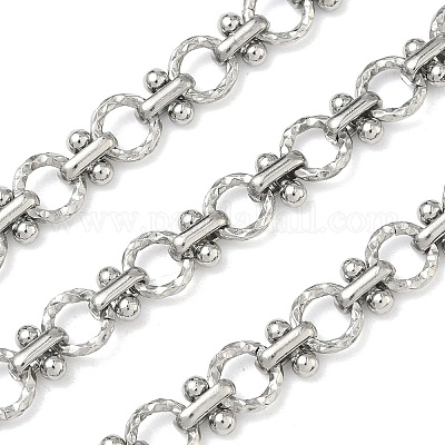 Кольцо из нержавеющей стали 304 с плоскими круглыми звеньями CHS-A019-04P-01-1