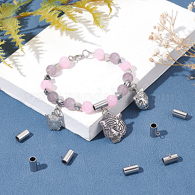 50 шт. 201 трубчатые дужки из нержавеющей стали STAS-DC0010-80-1