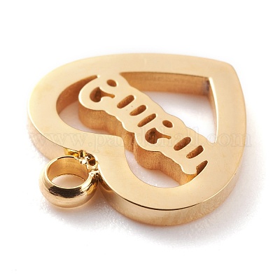 Ионное покрытие (ip) подвески из нержавеющей стали 304 STAS-Y002-03G-1