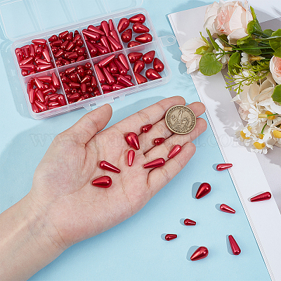 186 шт. 4 вида бусин из АБС-пластика KY-WR0001-08-1