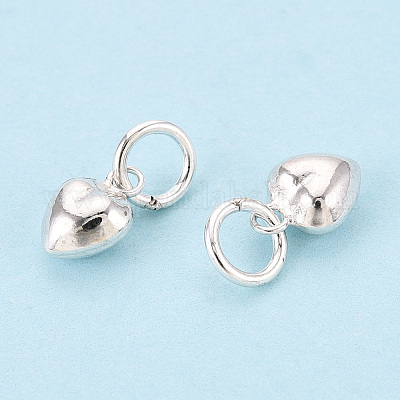 925 стерлингового серебра подвески сердца STER-T008-32S-05-1