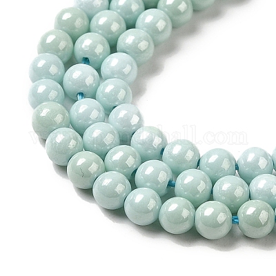 Нити бусины с имитацией жемчуга кубического циркония ZIRC-P109-03A-06-1