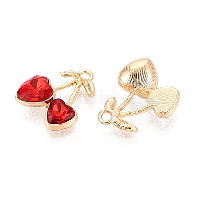 Подвески из сплава и страза PALLOY-T092-24G-1